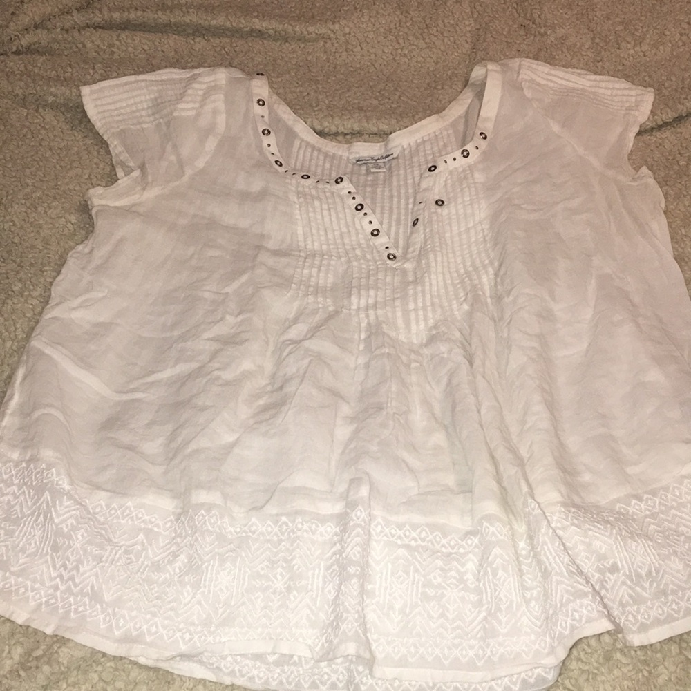 Graze and grommet shirt